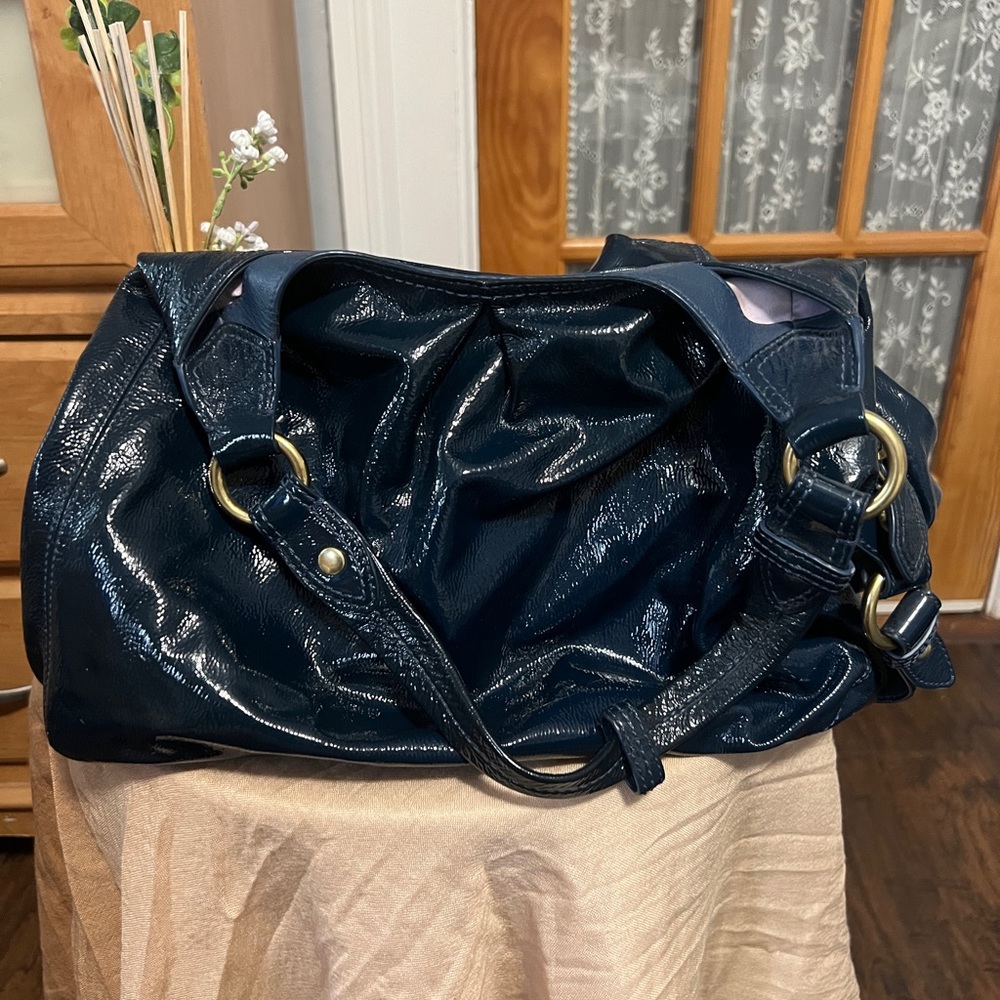 Coach Maggie‎ Handbag Patent Leather C0982 13900